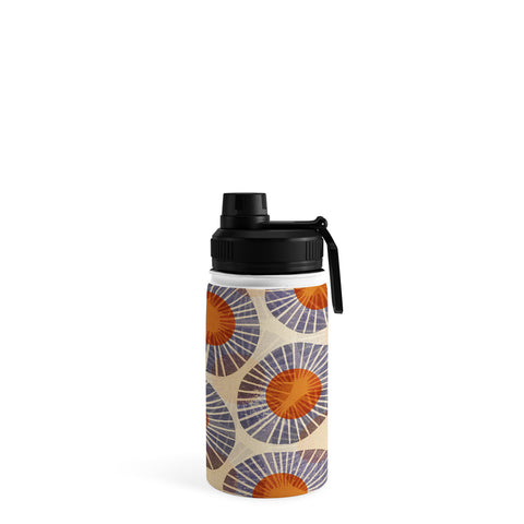 Alisa Galitsyna Abstract Linocut Pattern 2 Water Bottle
