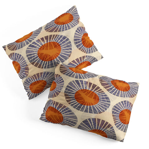 Alisa Galitsyna Abstract Linocut Pattern 2 Pillow Shams