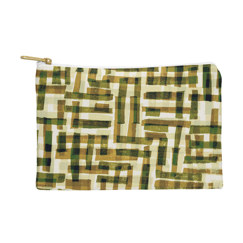 Alisa Galitsyna Abstract Linocut Pattern 6 Pouch