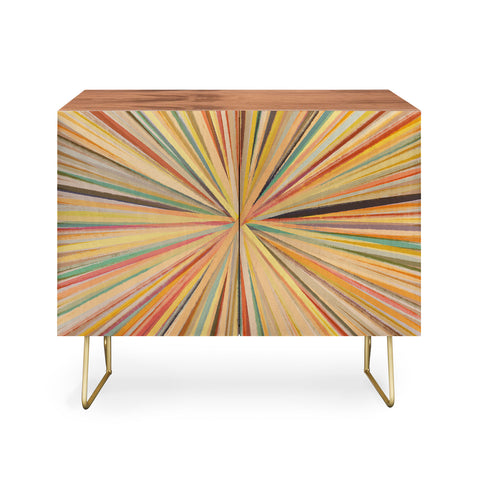 Alisa Galitsyna Abstract Pastel Bloom Credenza