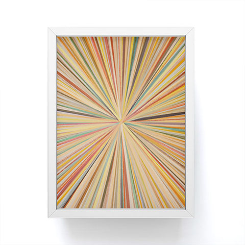 Alisa Galitsyna Abstract Pastel Bloom Framed Mini Art Print