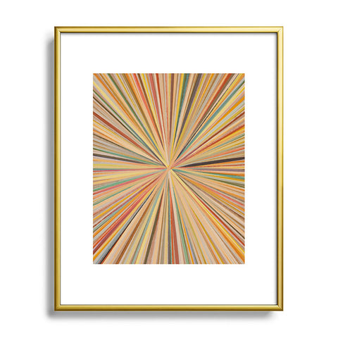 Alisa Galitsyna Abstract Pastel Bloom Metal Framed Art Print