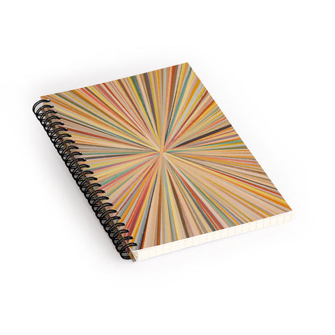 Alisa Galitsyna Abstract Pastel Bloom Spiral Notebook