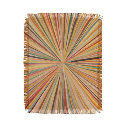 Alisa Galitsyna Abstract Pastel Bloom Throw Blanket