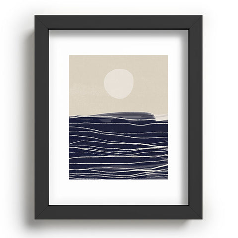 Alisa Galitsyna Abstract Seascape 2 Recessed Framing Rectangle