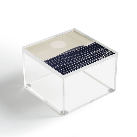 Alisa Galitsyna Abstract Seascape 2 Acrylic Box