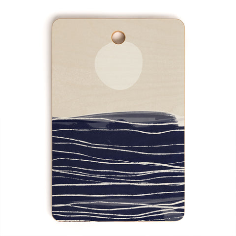 Alisa Galitsyna Abstract Seascape 2 Cutting Board Rectangle