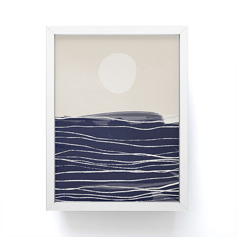 Alisa Galitsyna Abstract Seascape 2 Framed Mini Art Print