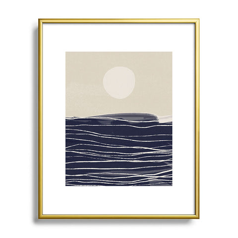 Alisa Galitsyna Abstract Seascape 2 Metal Framed Art Print