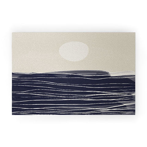 Alisa Galitsyna Abstract Seascape 2 Welcome Mat