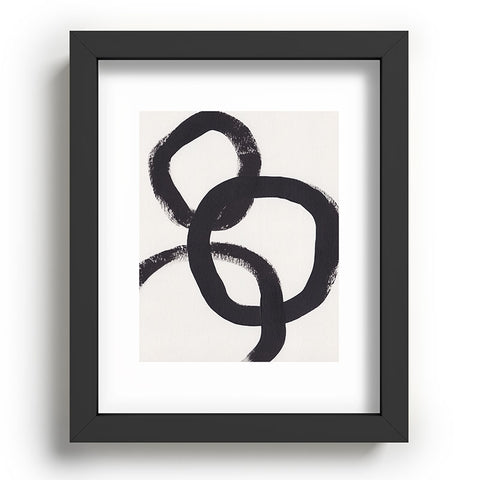 Alisa Galitsyna Acrylic Circles Recessed Framing Rectangle