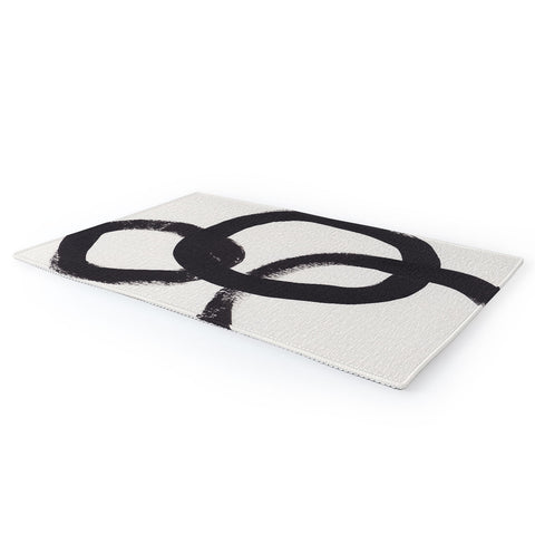 Alisa Galitsyna Acrylic Circles Area Rug