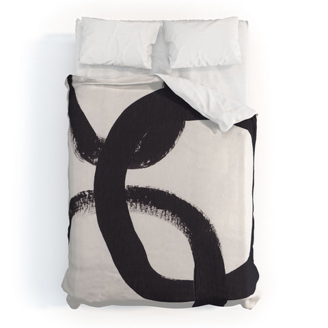 Alisa Galitsyna Acrylic Circles Duvet Cover