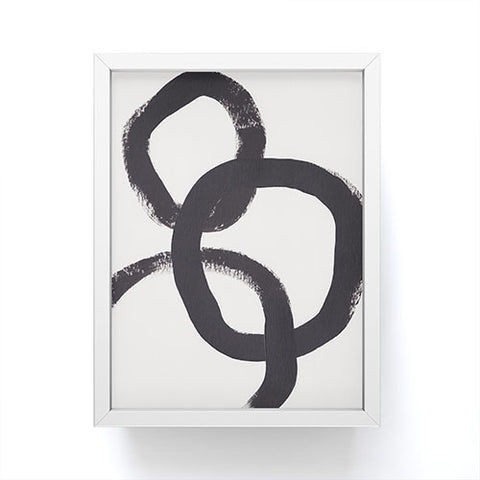 Alisa Galitsyna Acrylic Circles Framed Mini Art Print