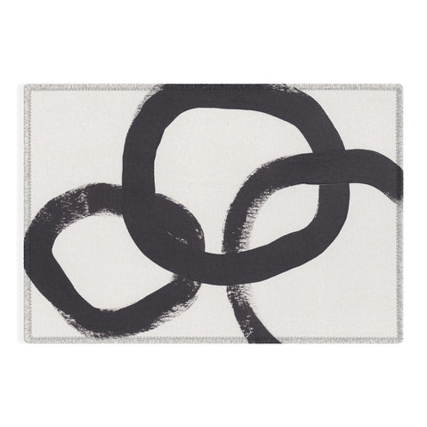 Alisa Galitsyna Acrylic Circles Outdoor Rug