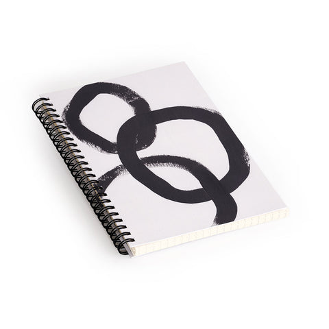 Alisa Galitsyna Acrylic Circles Spiral Notebook