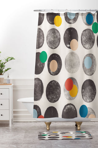 Alisa Galitsyna Add More Colors Shower Curtain And Mat