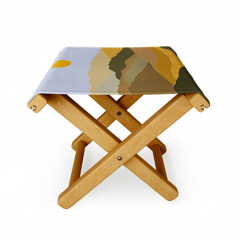 Alisa Galitsyna Beautiful Fall Colors Folding Stool