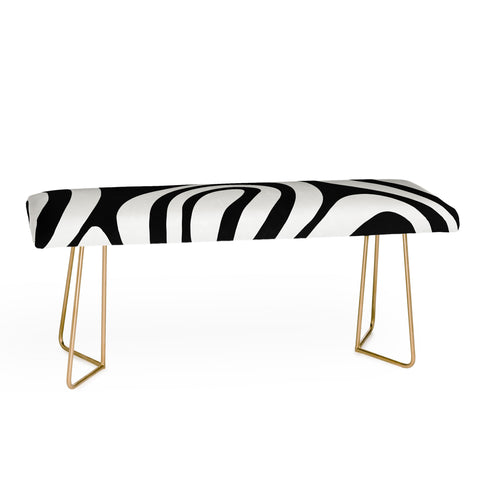 Alisa Galitsyna Black White Minimal Bench