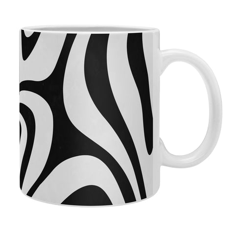 Alisa Galitsyna Black White Minimal Coffee Mug