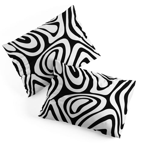 Alisa Galitsyna Black White Minimal Pillow Shams