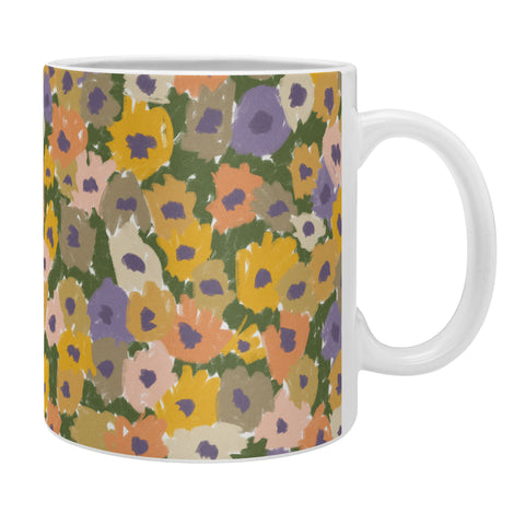 Alisa Galitsyna Blooming Garden Green Purple Coffee Mug