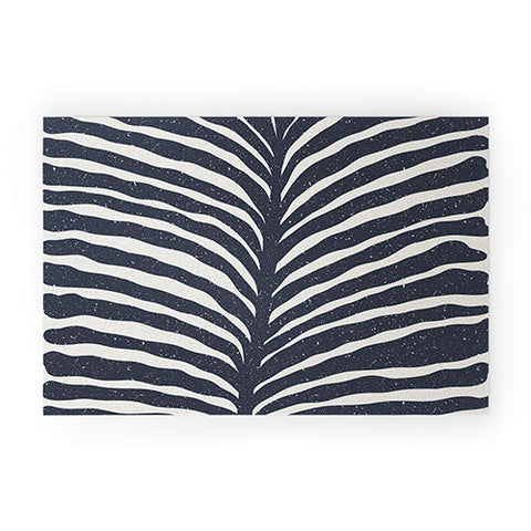 Alisa Galitsyna Blue Plant 1 Welcome Mat