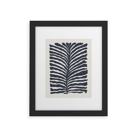 Alisa Galitsyna Blue Plant 1 Framed Art Print