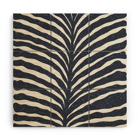 Alisa Galitsyna Blue Plant 1 Wood Wall Mural