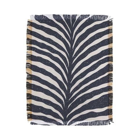 Alisa Galitsyna Blue Plant 1 Throw Blanket