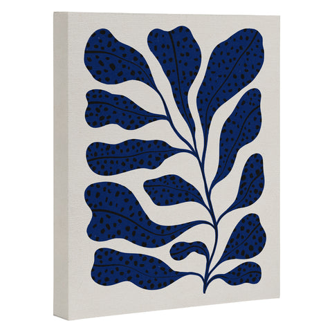 Alisa Galitsyna Blue Plant 2 Art Canvas