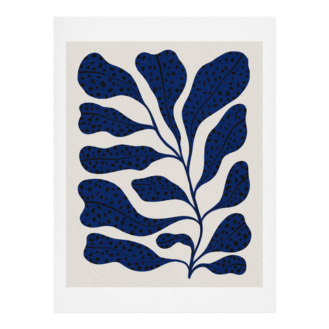 Alisa Galitsyna Blue Plant 2 Art Print