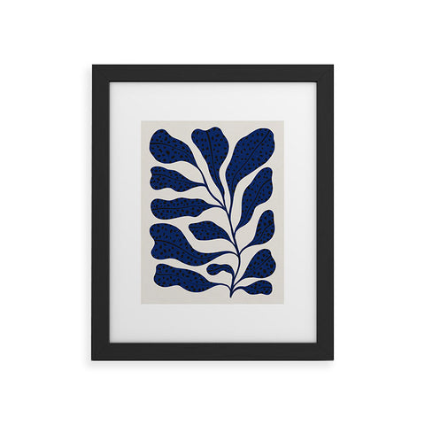 Alisa Galitsyna Blue Plant 2 Framed Art Print