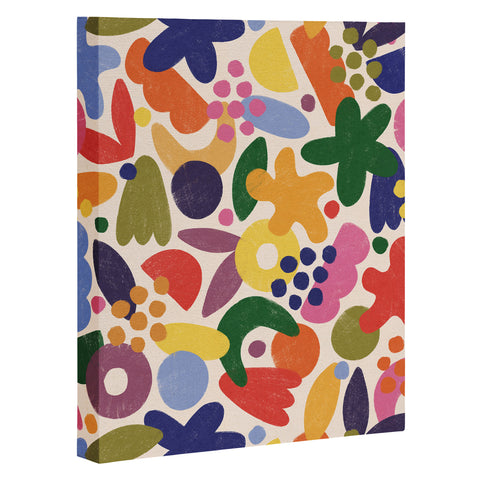Alisa Galitsyna Bright Abstract Pattern 1 Art Canvas