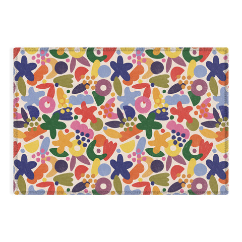 Alisa Galitsyna Bright Abstract Pattern 1 Outdoor Rug