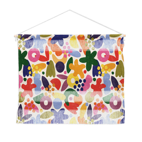 Alisa Galitsyna Bright Abstract Pattern 1 Wall Hanging Landscape