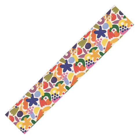 Alisa Galitsyna Bright Abstract Pattern 1 Table Runner