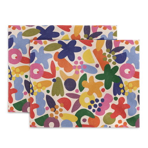 Alisa Galitsyna Bright Abstract Pattern 1 Placemat