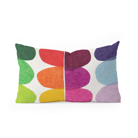 Alisa Galitsyna Carnival I Oblong Throw Pillow