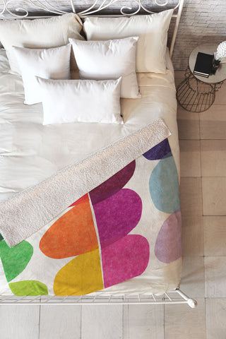 Alisa Galitsyna Carnival I Fleece Throw Blanket