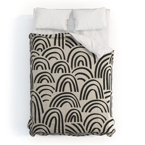 Alisa Galitsyna Charcoal Arches 1 Comforter