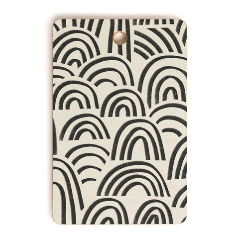 Alisa Galitsyna Charcoal Arches 1 Cutting Board Rectangle
