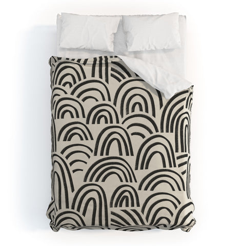 Alisa Galitsyna Charcoal Arches 1 Duvet Cover