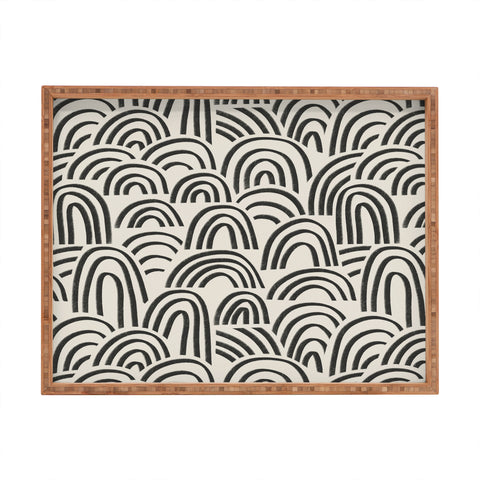 Alisa Galitsyna Charcoal Arches 1 Rectangular Tray