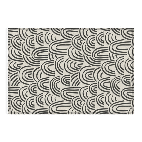 Alisa Galitsyna Charcoal Arches 1 Outdoor Rug