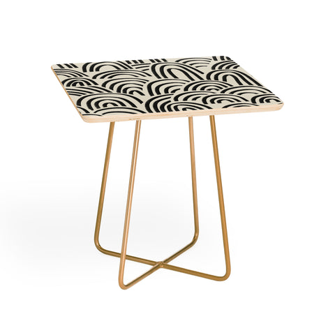 Alisa Galitsyna Charcoal Arches 1 Side Table