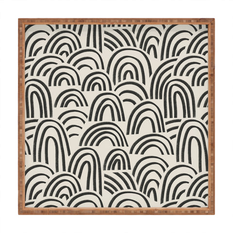 Alisa Galitsyna Charcoal Arches 1 Square Tray