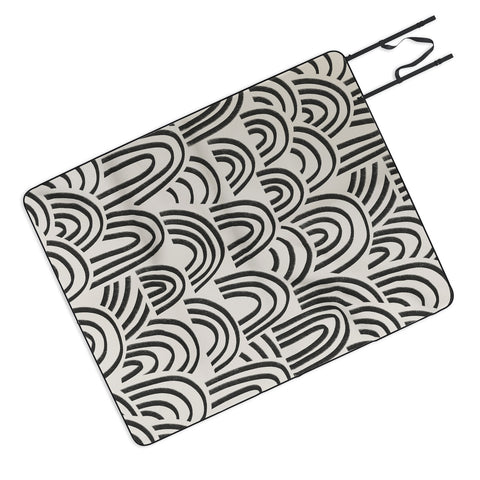 Alisa Galitsyna Charcoal Arches 1 Picnic Blanket
