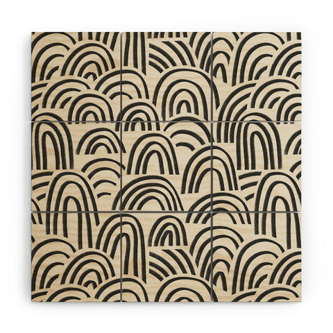Alisa Galitsyna Charcoal Arches 1 Wood Wall Mural