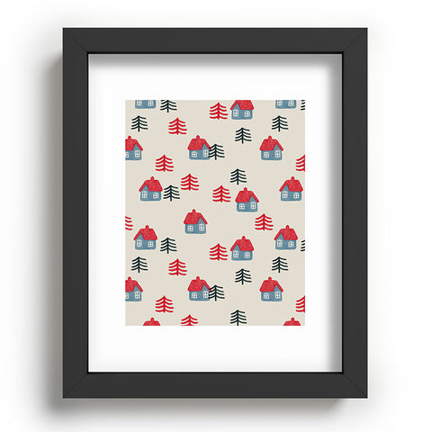 Alisa Galitsyna Christmas Eve Recessed Framing Rectangle